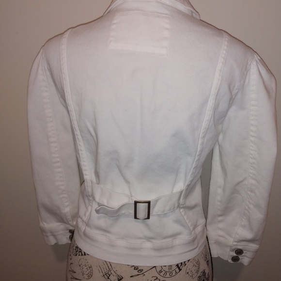 🛍️ Ashley Vintage Charm Designer Stretch Denim Jacket 🧥 (M) - Picture 6 of 10